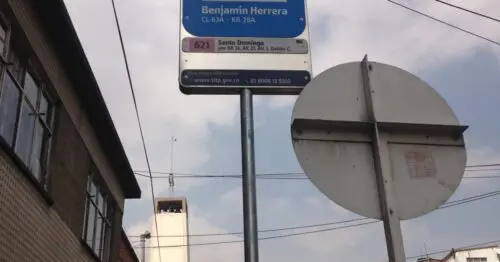 PARADERO SITP BARRIO BENJAMIN HERRERA  574A00